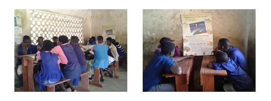 Field testing of the educational poster in Malawi