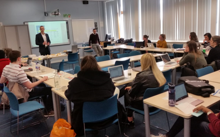 UNITAR Shares Knowledge on the UN System with University of Stirling Students