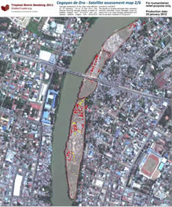 UNOSAT map
