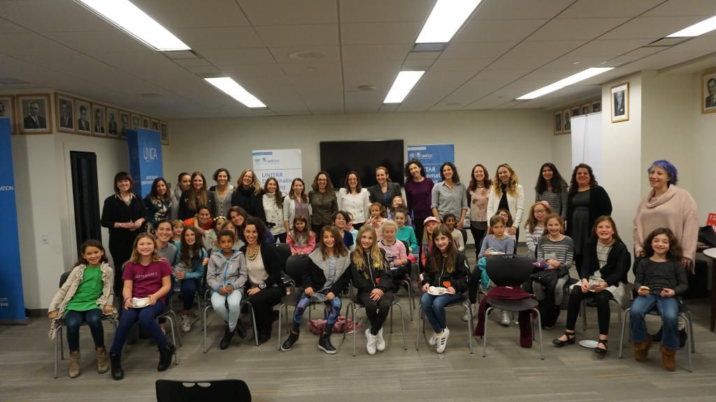 Group photo with all panelists following the event