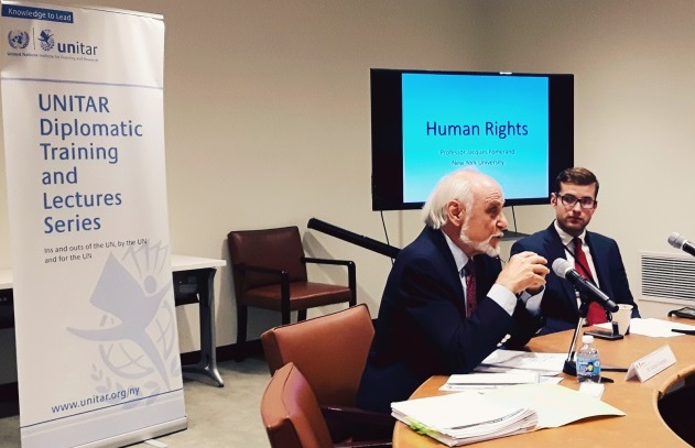 UNITAR Organizes a Workshop on "Human Rights and the SDGs"