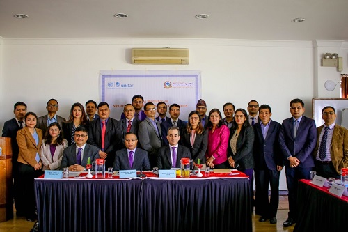 negotiation skills workshop for Nepalese diplomats
