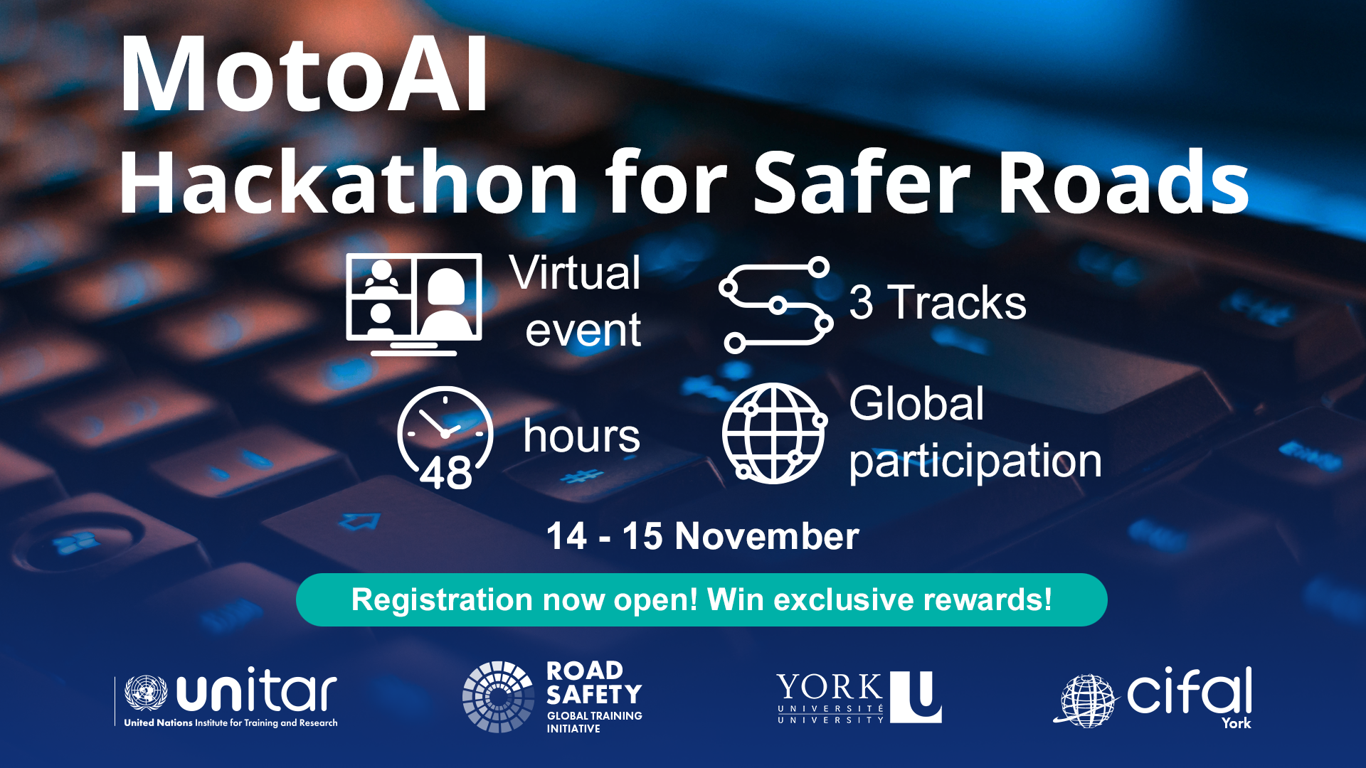 Providing Spaces for Innovation: MotoAI Hackathon for Safer Roads