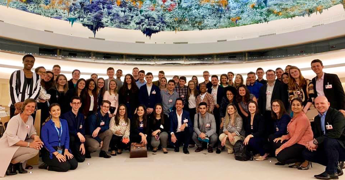 UNITAR WELCOMES INTERNATIONAL YOUTH  TO THE UNITED NATIONS IMMERSION PROGRAMME