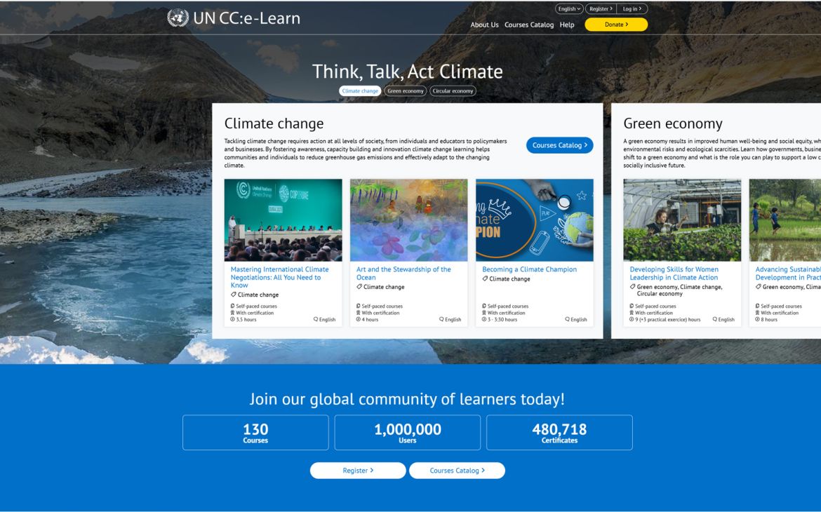 UN CC:Learn platform