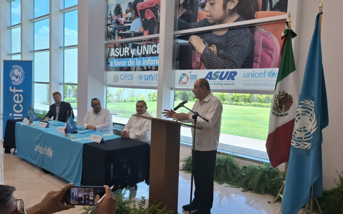 Remarks by Mr. Fernando Carrera during the event.