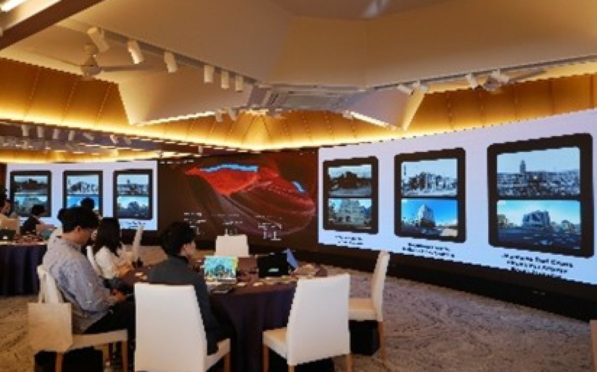 Participant story work presentation