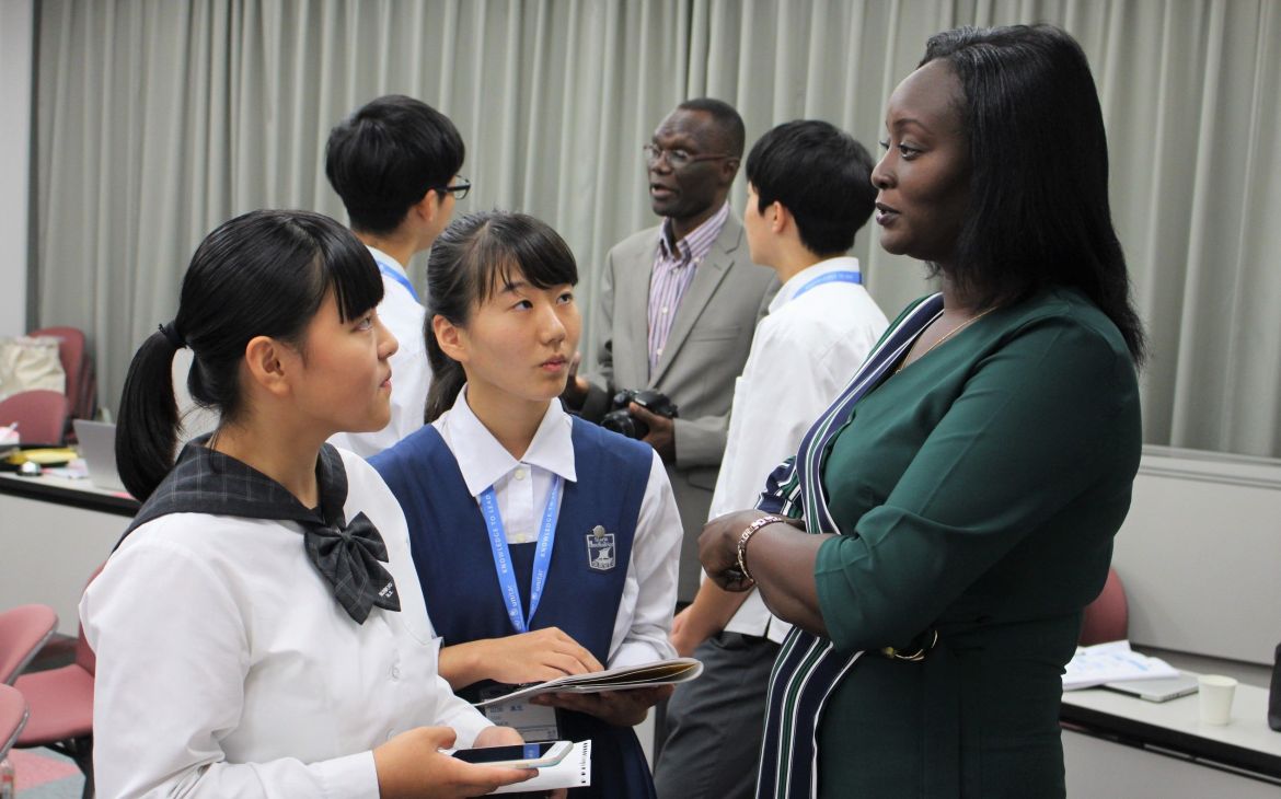2019 UNITAR Youth Ambassador at a Joint Session with South Sudanese participants