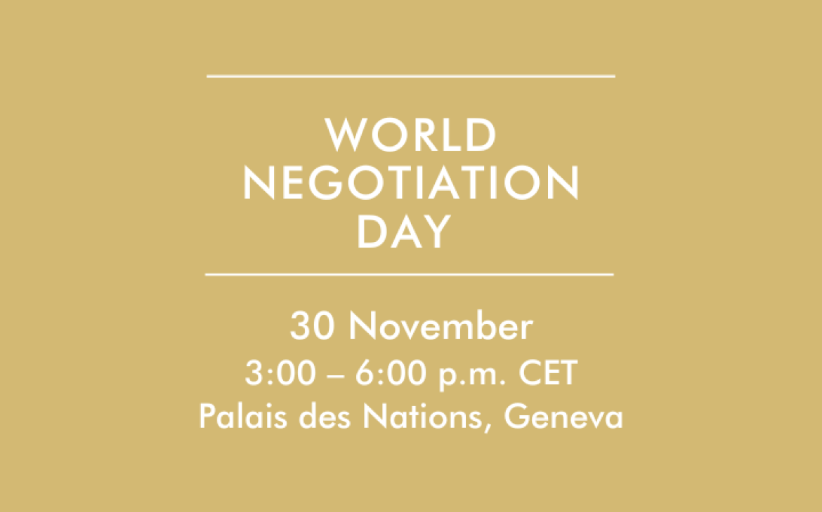 World Negotiation Day 2023