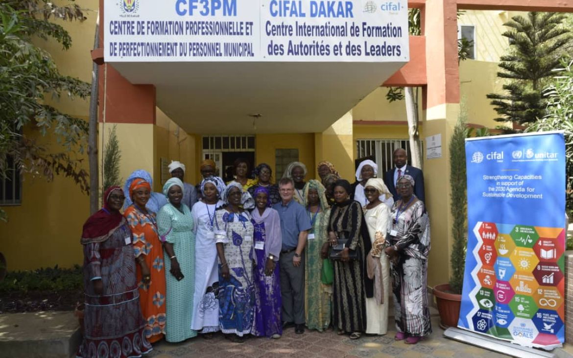 Participants of the seminar “Leadership and Human Development” in Dakar, Senegal.