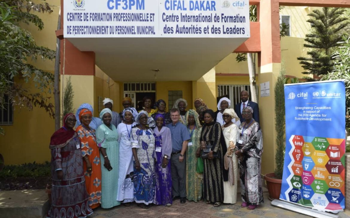 Participants of the seminar “Leadership and Human Development” in Dakar, Senegal.