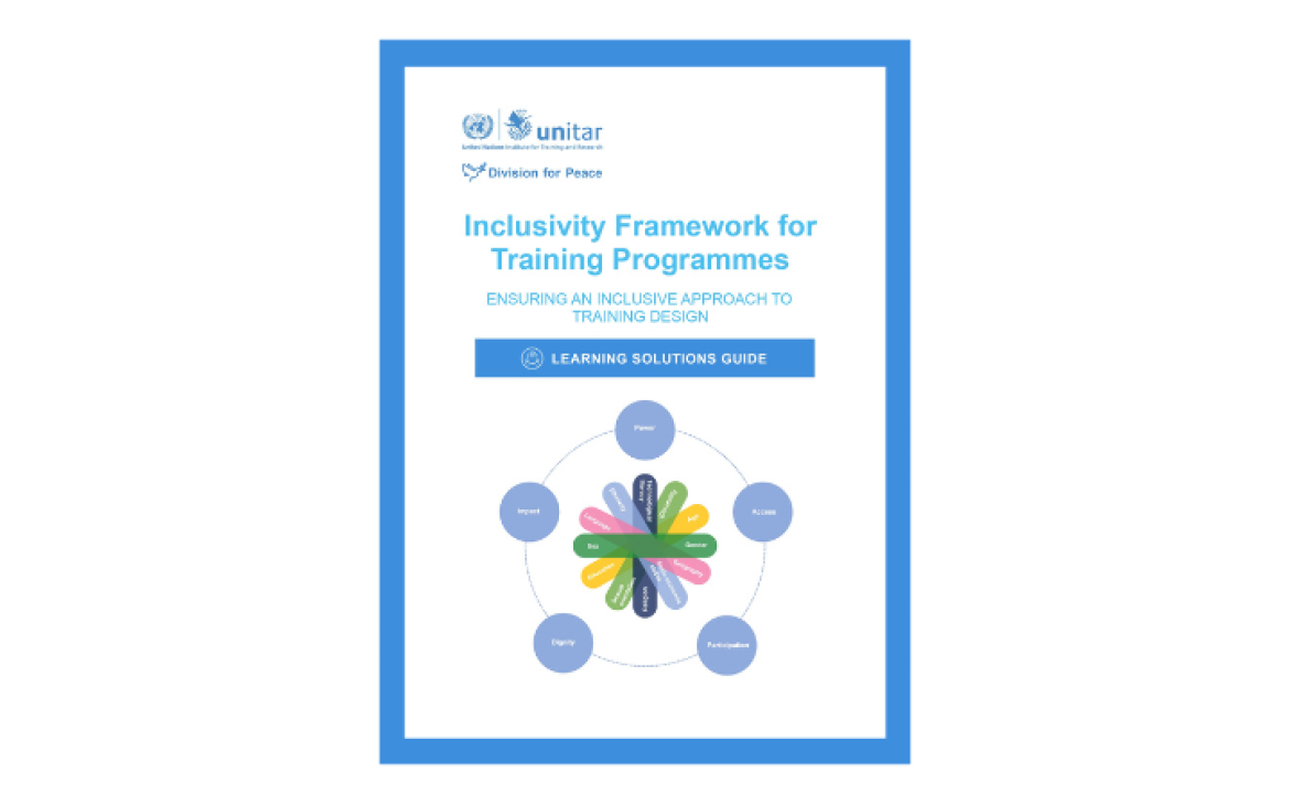 Inclusivity Framework for Training Programmes	