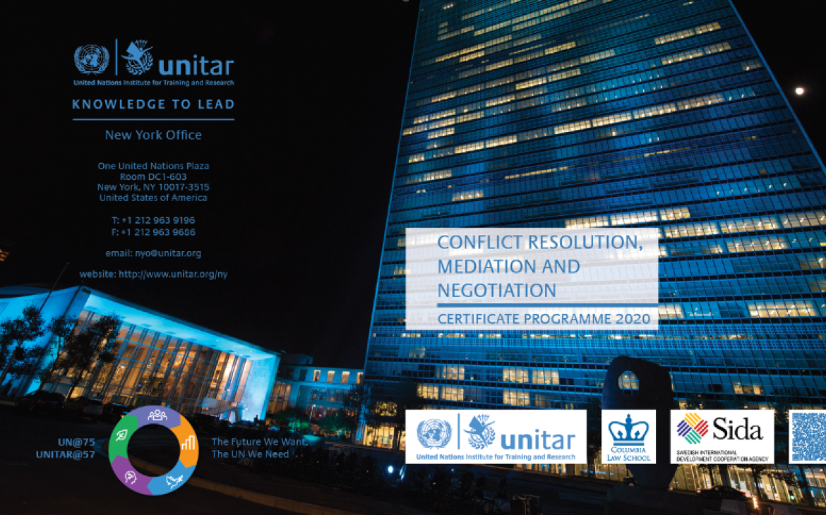 UNITAR-Columbia Law School Collaboration UNITAR-Columbia Law School Collaboration