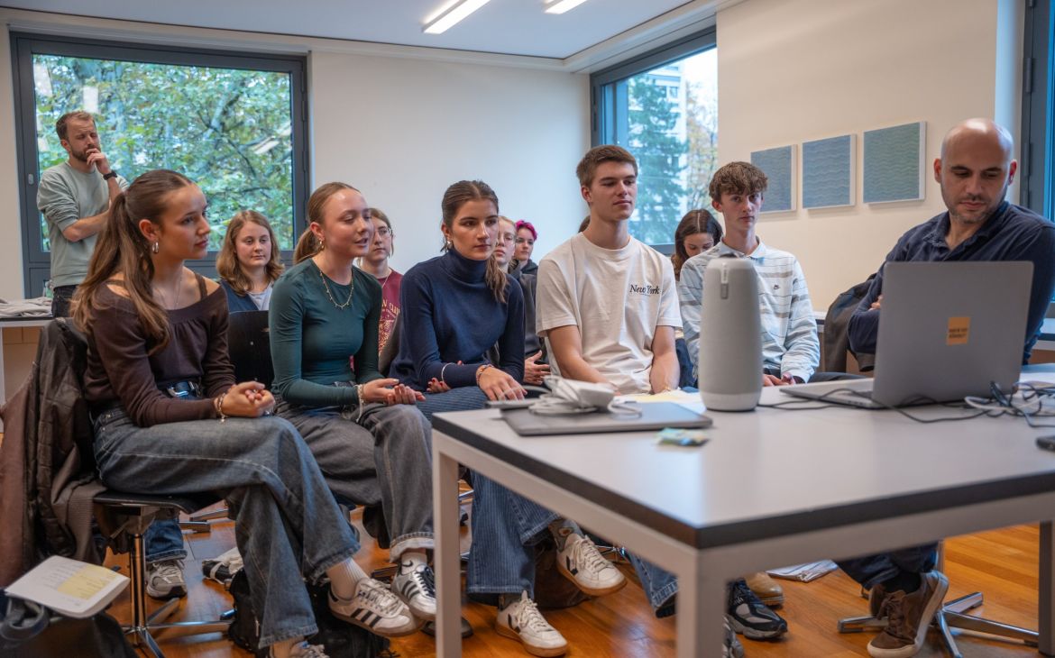 YCD between students from KSBG, Switzerland, and the British School, Brazil.