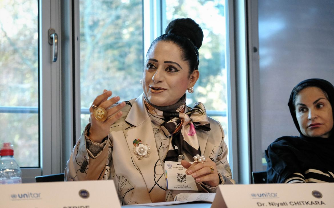 AI for Educators workshop at UN HQ - Woman participant