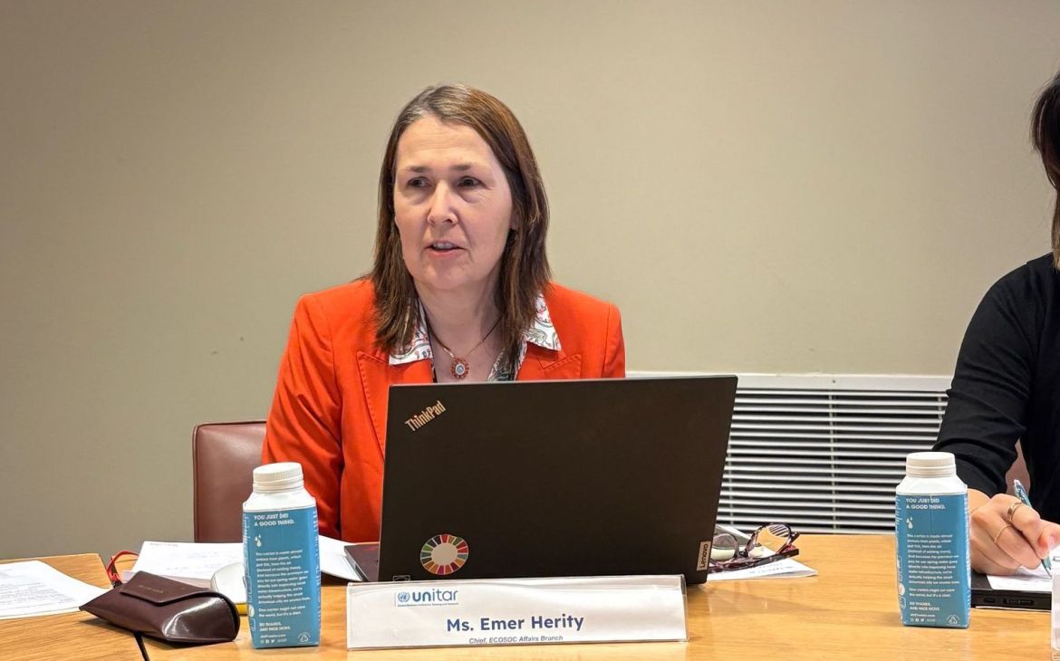 Ms. Emer Herity presenting during the session