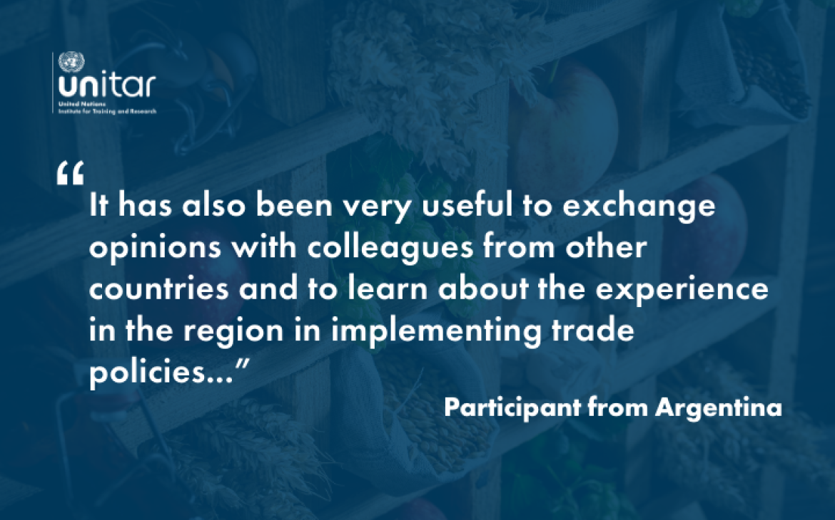Quote from participant from Argentina.