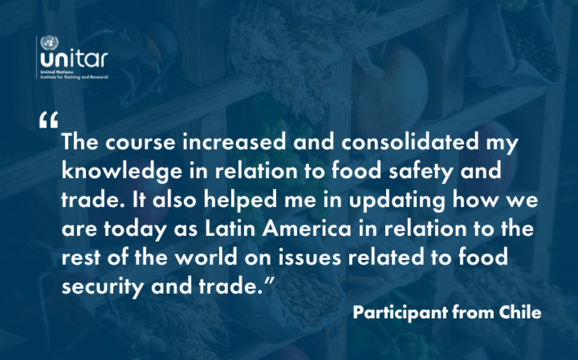 Quote from participant from Chile.