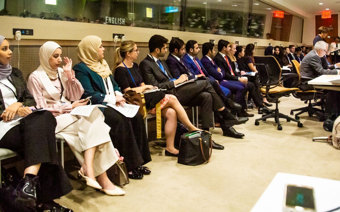 Qatar Delegates at briefings for new delegates of the 74th session of UNGA 