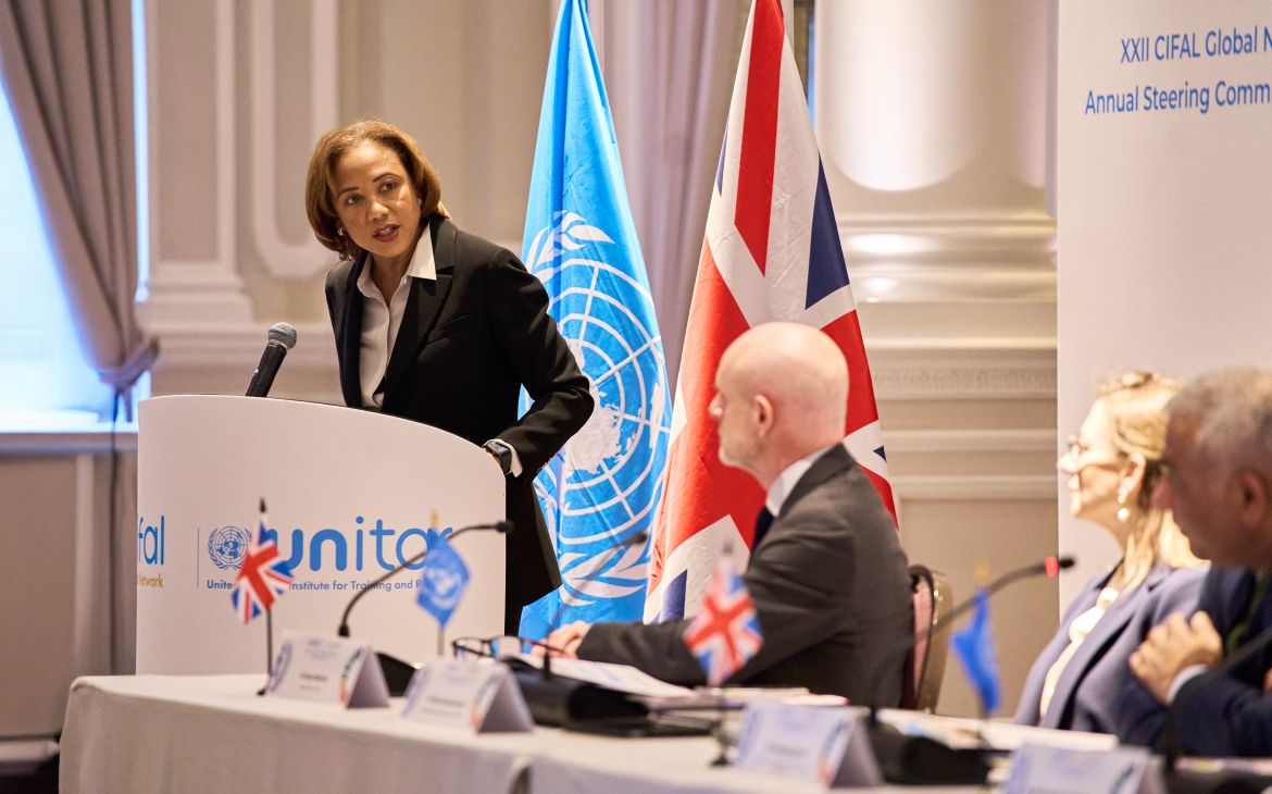 Ms Michelle Gyles-McDonnough, United Nations Assistant Secretary-General and Executive Director of UNITAR
