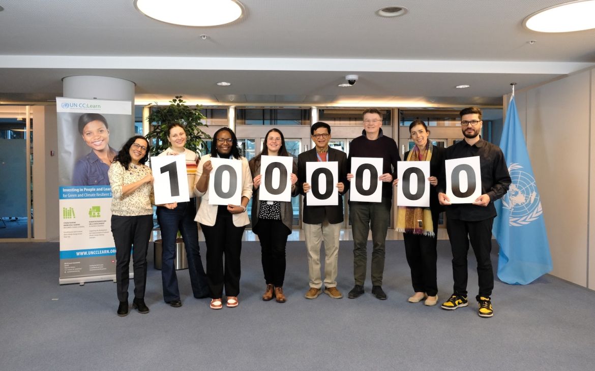 UN CC:Learn Celebrates a Major Milestone: 1,000,000 Registrations!