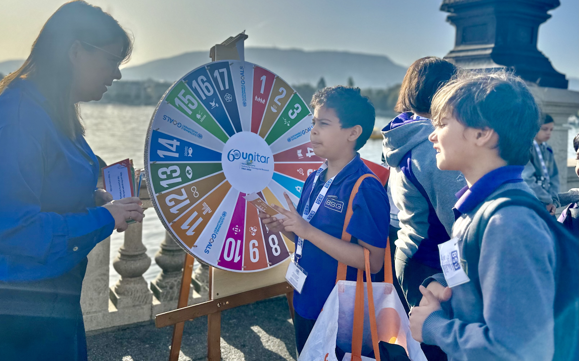 UNITAR Celebrates 60 Years with 'SDG4Kids' Initiative