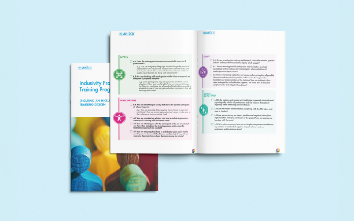 The guidelines for developing Inclusivity Frameworks