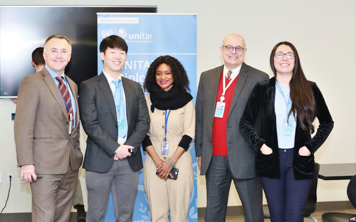 UNITAR GDI Fall 2019 Participants with Panelists