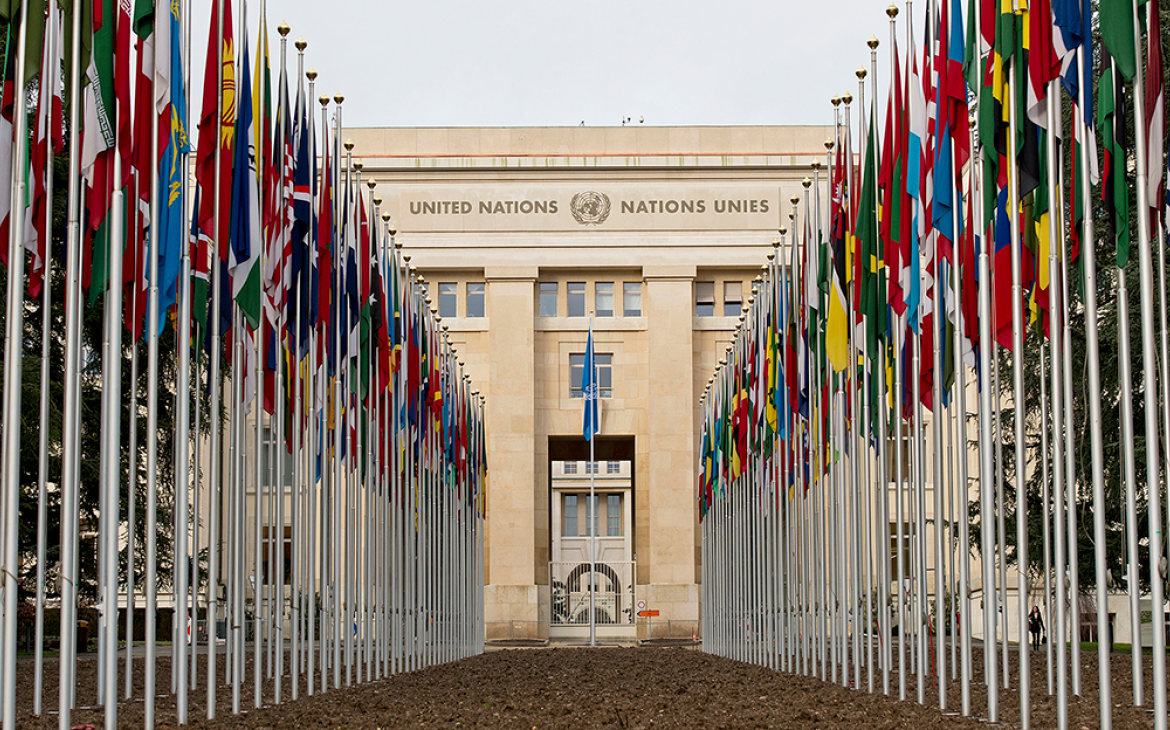 Palais des Nations, UN Photo / Mark Garten