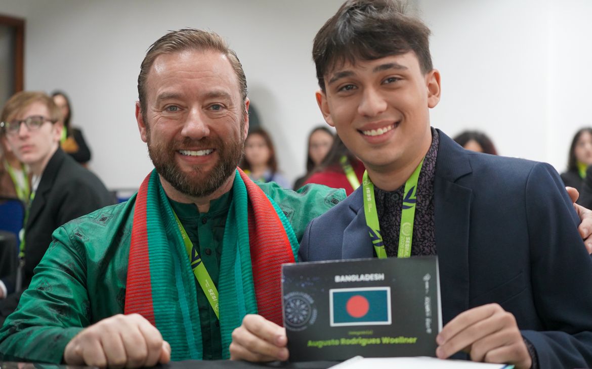 Leading the Debate: Participant and Speaker at SESIMUN 2026