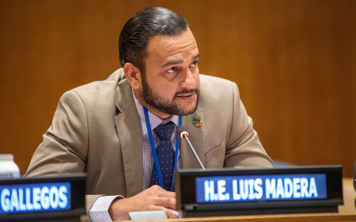 H.E. Ambassador Luis Madera, Permanent Representative of Dominican Republic to the United Nations in New York