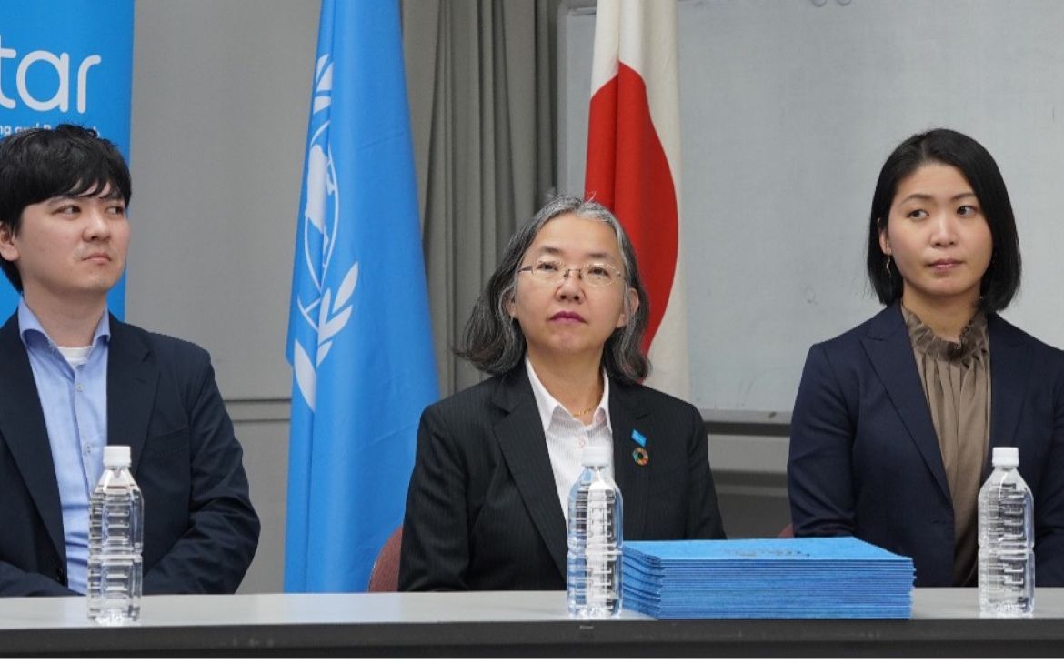 Engagement with the Japanese private sector - Eukarya Inc. - a Japanese technology company.