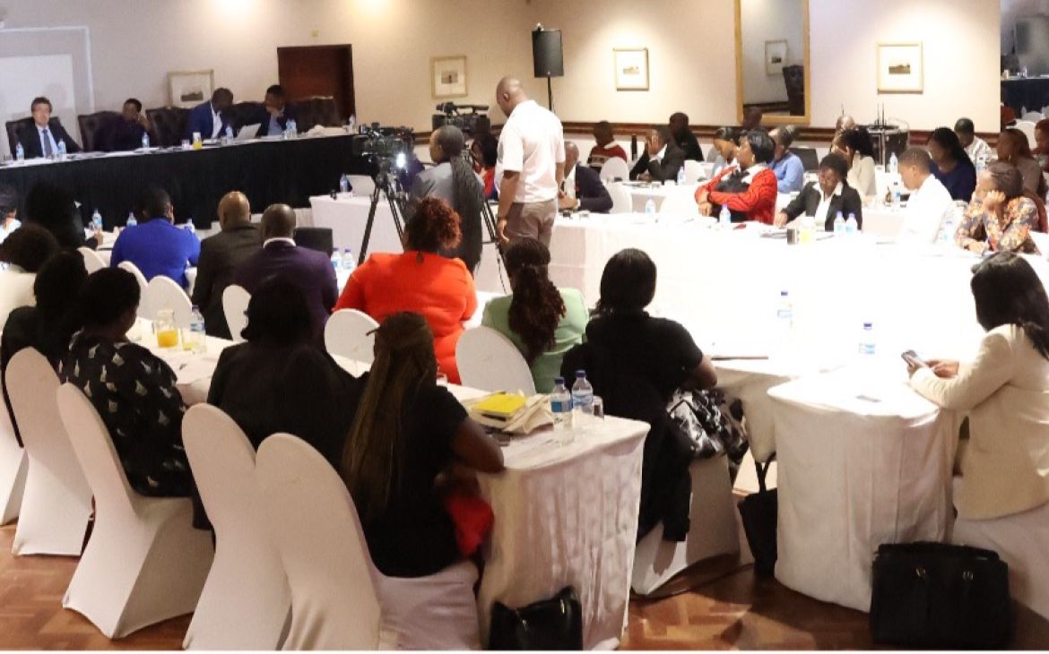 Round-table discussion and engagement between programme participants, senior government ministry officials, and the Japanese Ambassador.