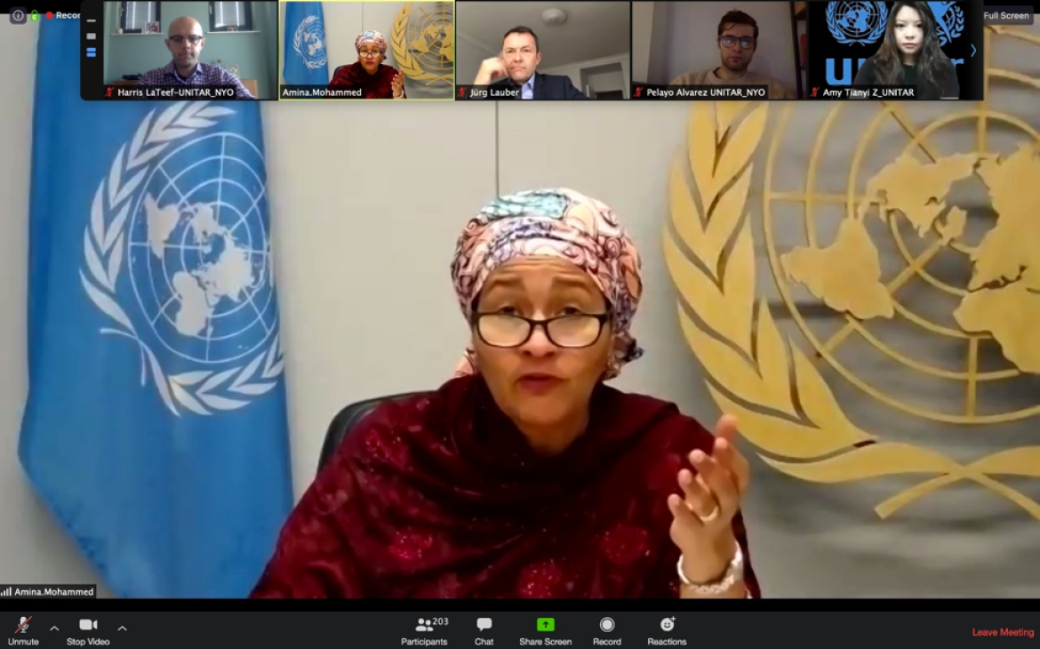 Ms. Amina J. Mohammed Ms. Amina J. Mohammed