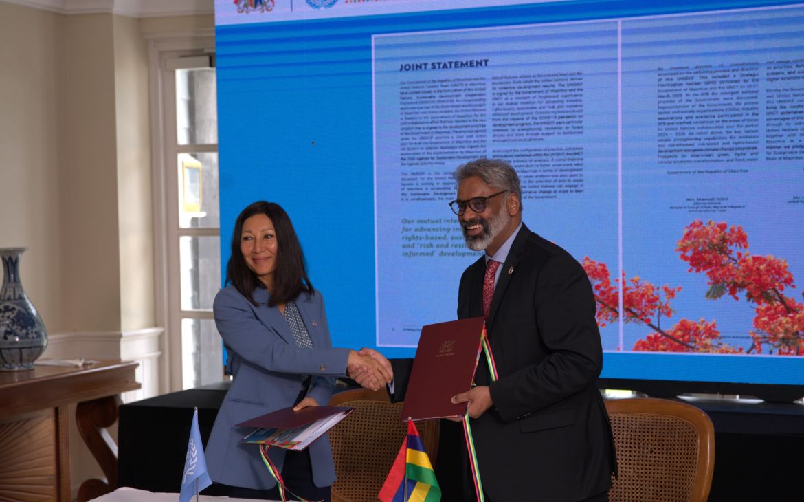 UNSDCF_Mauritius signing