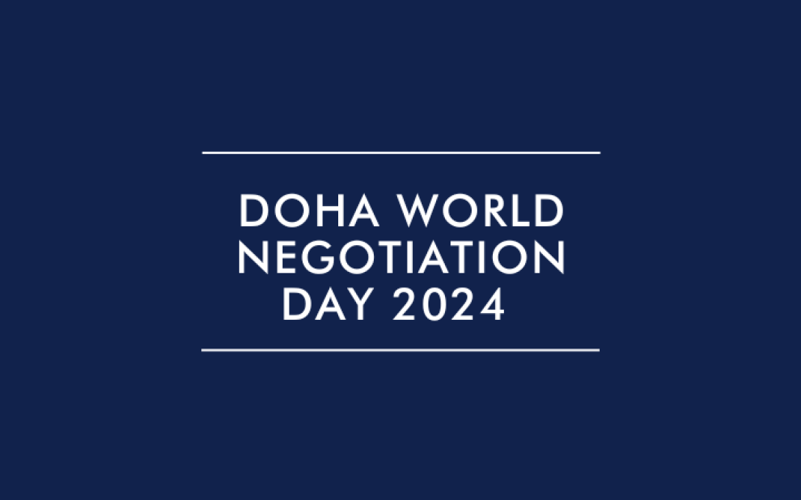 Doha World Negotiation Day 2024