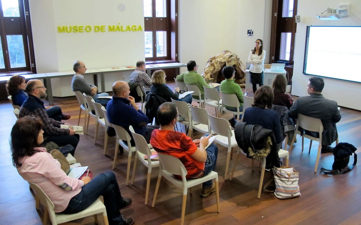 Participants during the course “Art and sustainability at the Museum”