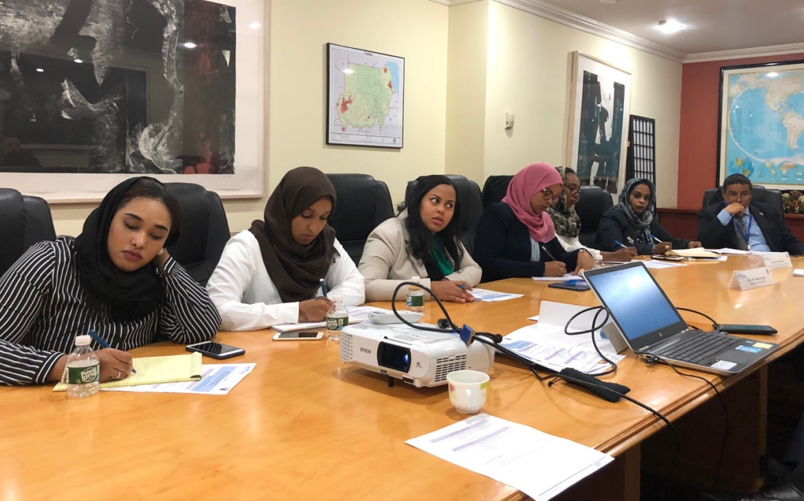  Training for Sudanese Diplomats