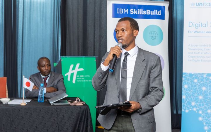 UNITAR alumnus Emmanuel Mutabazi