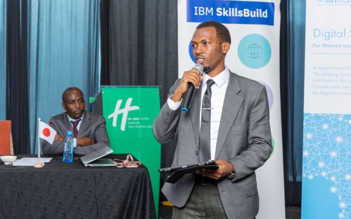 UNITAR alumnus Emmanuel Mutabazi