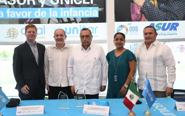 CIFAL Merida and UNICEF Mexico join forces to sign a collaborative agreement