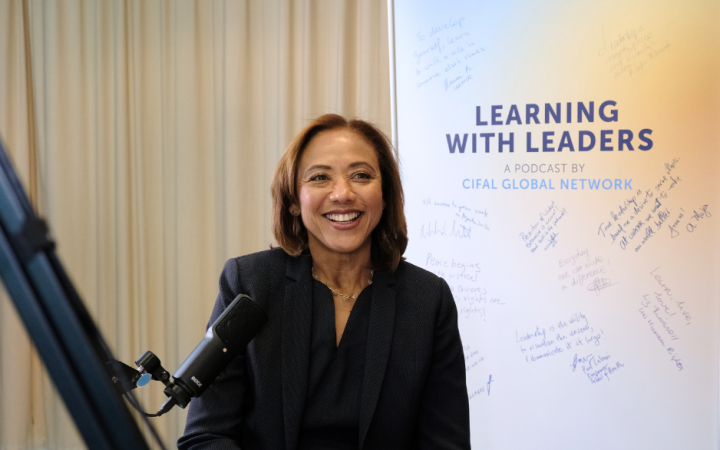 Ms Michelle Gyles-McDonnough, ExecutiveDirector of UNITAR and UN Assistant Secretary-General