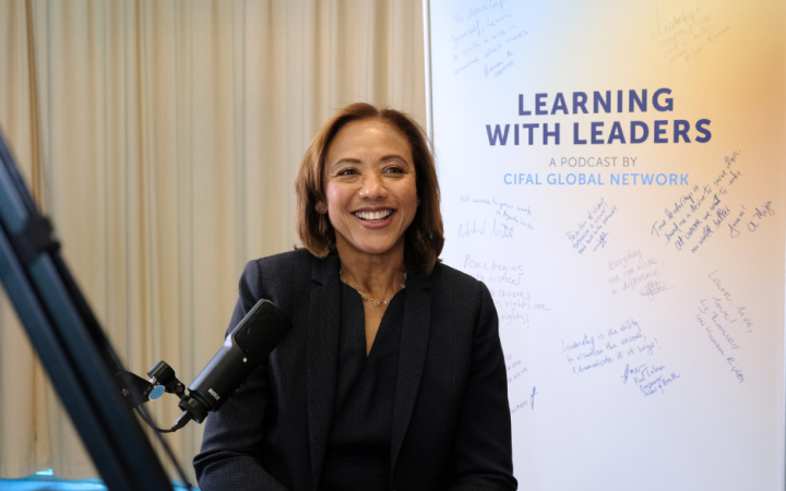  Ms Michelle Gyles-McDonnough, Executive Director of UNITAR and UN Assistant Secretary-General
