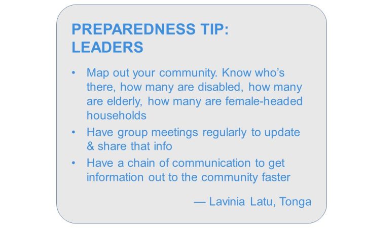 Preparedness Tip: Leaders