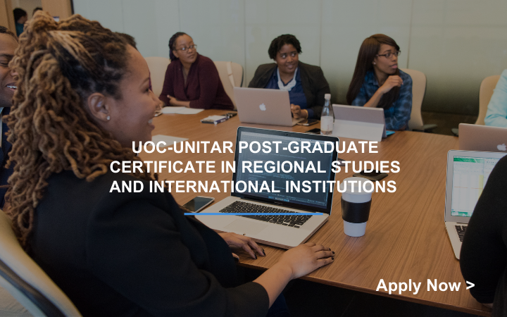 Post-Graduate Certificate in Regional Studies and International Institutions