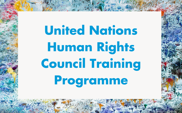 United Nations Human Rights Council Training Programme