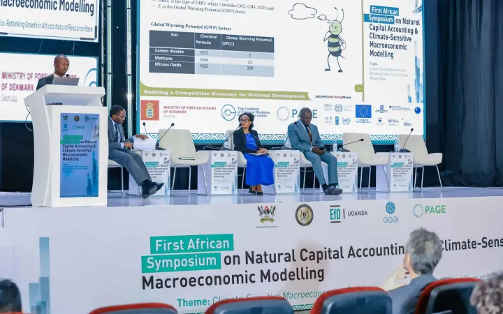 Leadears from Minister of State for Water and Environment (Uganda) and Minister of State for Finance, Planning and Economic Development (Uganda).