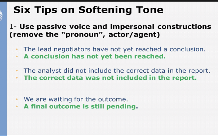 Six Tips on Softening Tone