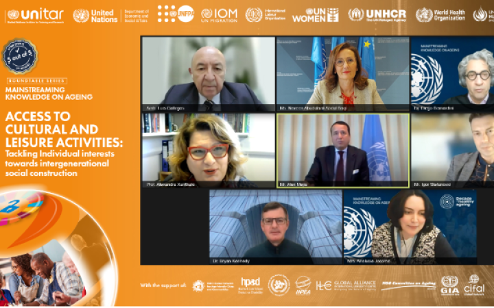 5th. Event. "Access to culture and leisure activities: Tackling individual interests towards intergenerational social construction"
