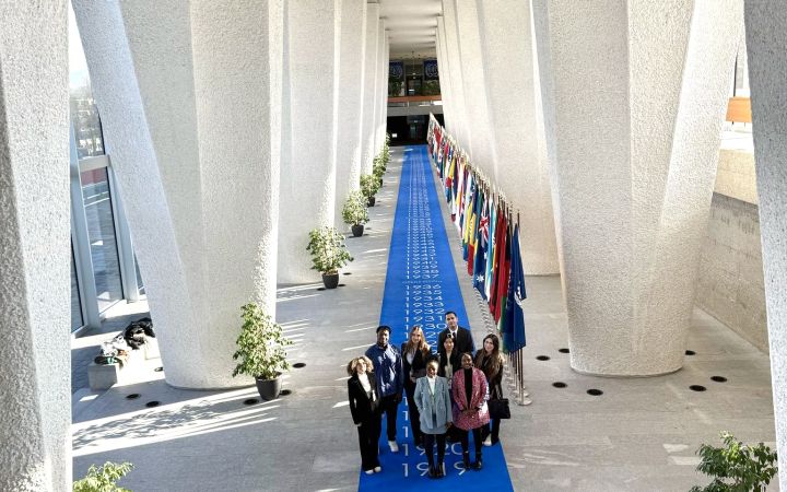 Image of students from the Master in Digital International Relations & Diplomacy